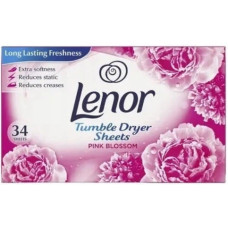 Салфетки для сушильной машины Lenor Pink Blossom, 34 шт